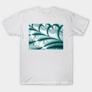 Winter blue fractal T-Shirt